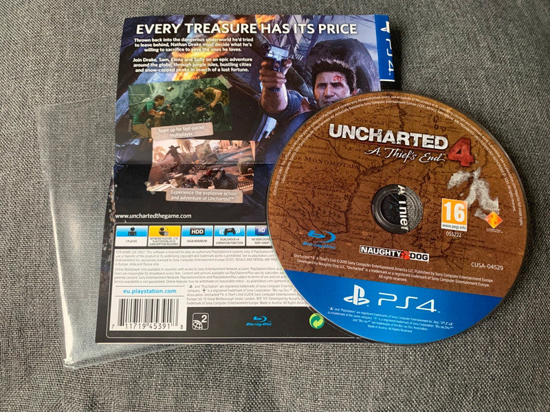 Uncharted 4: A Thief’s End (PS4):