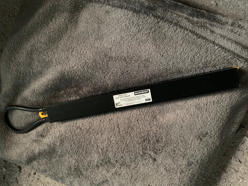 Monument 30mb 12in Gas Test Gauge (Model 257C).