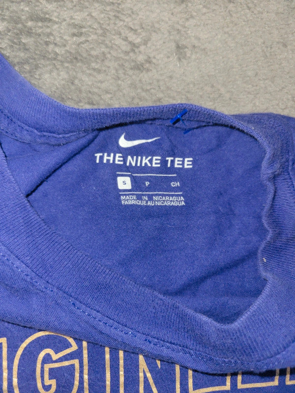 Vintage Nike “Engineered Greatness” Graphic T-Shirt – Purple – Size S