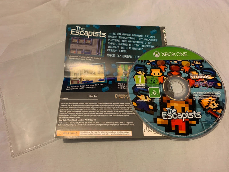 The Escapists – Xbox One – Disc & Cover (No Case)
