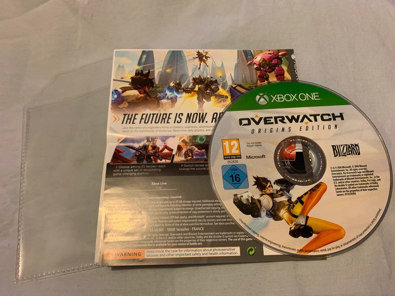Overwatch Origins Edition – Xbox One – Disc & Cover (No Case)