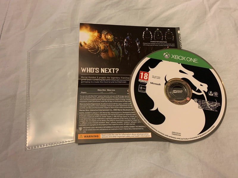 Mortal Kombat X for Xbox One.