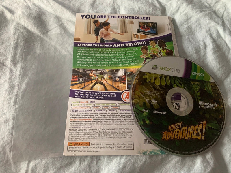 Kinect Adventures! for the Xbox 360.