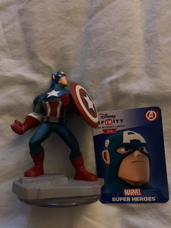 Captain America from Marvel’s The Avengers, part of the Disney Infinity 2.0