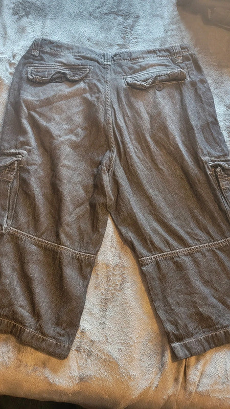 Men’s Jacamo Cargo Denim Shorts – Size 36