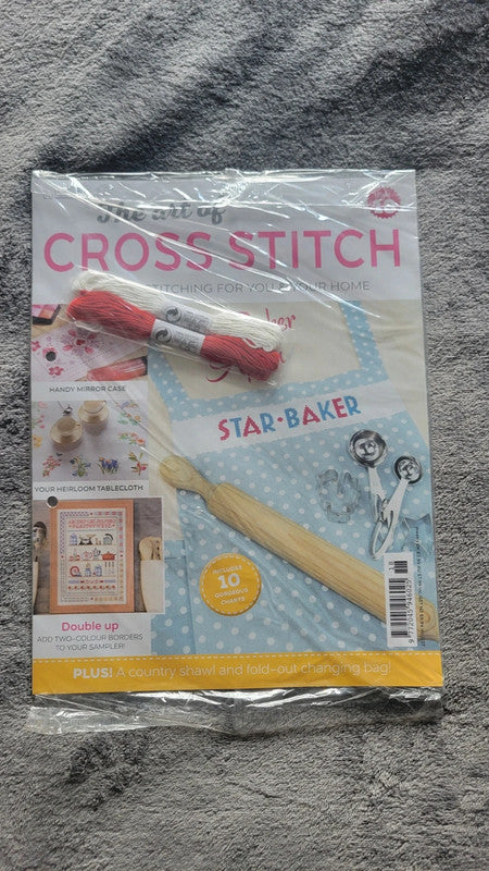 The Art of Cross Stitch Magazine – Issue 18 – With Threads & Patterns – New Sealed