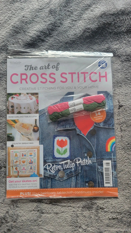 The Art of Cross Stitch Magazine – Issue 28 – With Threads & Patterns – New Sealed