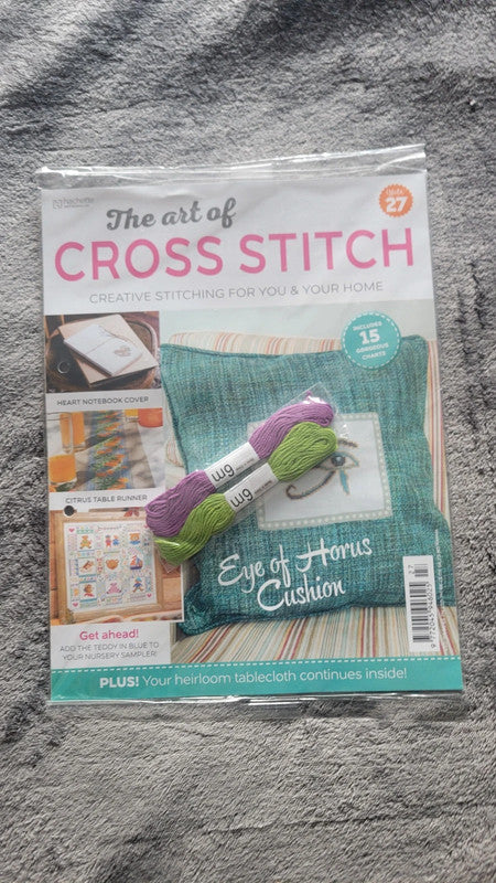 The Art of Cross Stitch Magazine – Issue 27 – With Threads & Patterns – New Sealed