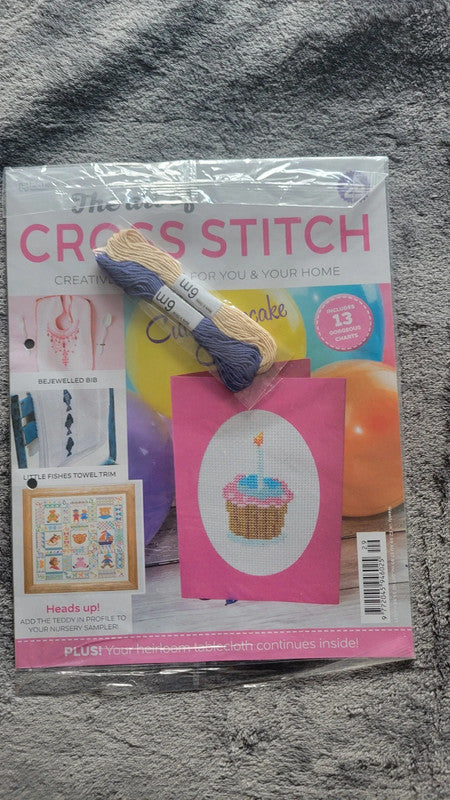 The Art of Cross Stitch Magazine – Issue 29 – With Threads & Patterns – New Sealed
