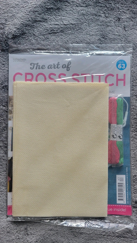 The Art of Cross Stitch Magazine – Issue 63 – With Threads, Fabric & Patterns – New Sealed