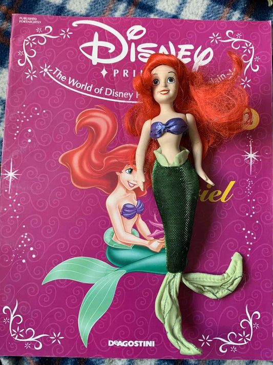 Disney Princess Ariel Doll with Magazine – DeAgostini Collection