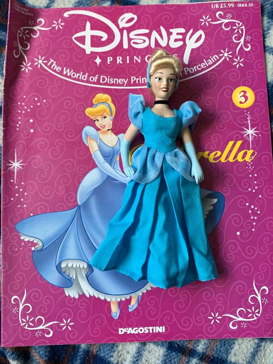 Disney Princess Cinderella Doll with Magazine – DeAgostini Collection
