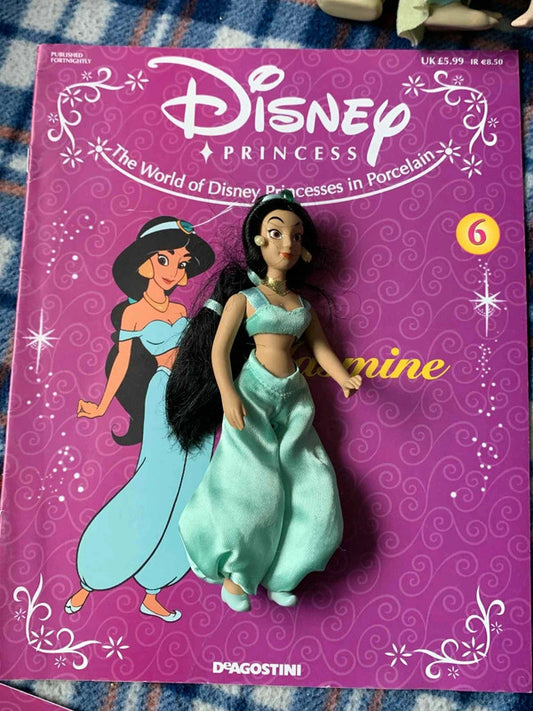 Disney Princess Jasmine Doll with Magazine – DeAgostini Collection