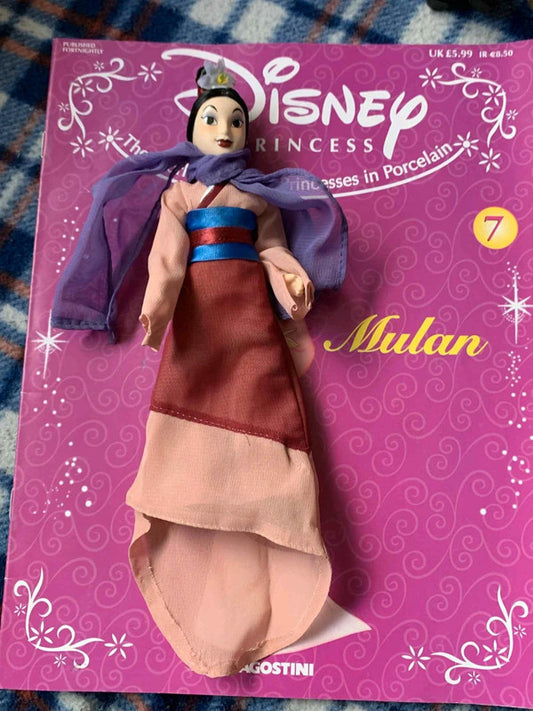 Disney Princess Mulan Doll with Magazine – DeAgostini Collection