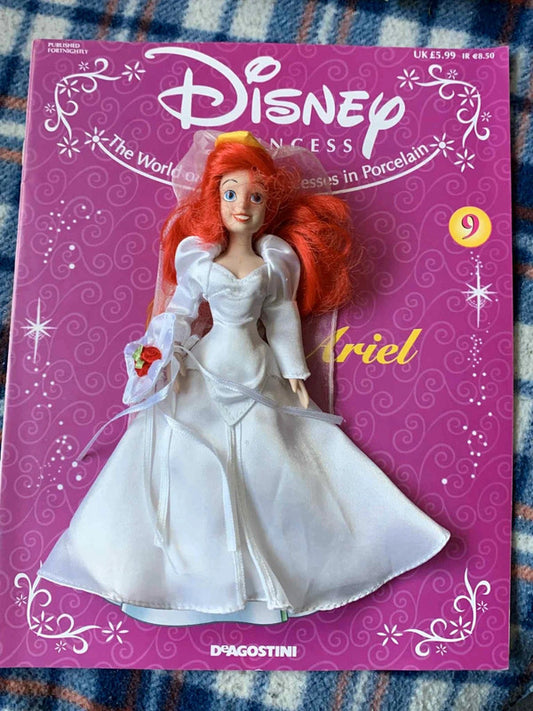 Disney Princess Ariel Wedding Doll with Magazine – DeAgostini Collection