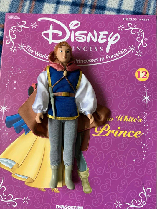 Disney Princess Snow White’s Prince Doll with Magazine – DeAgostini Collection