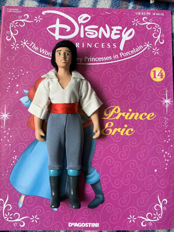 Disney Princess Prince Eric Doll with Magazine – DeAgostini Collection