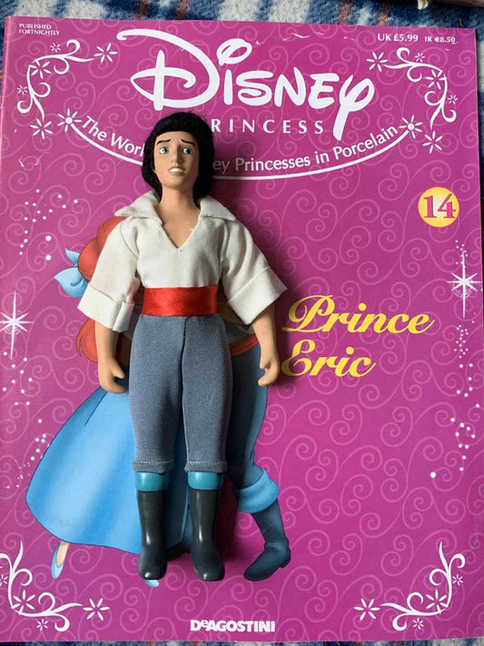 Disney Princess Prince Eric Doll with Magazine – DeAgostini Collection