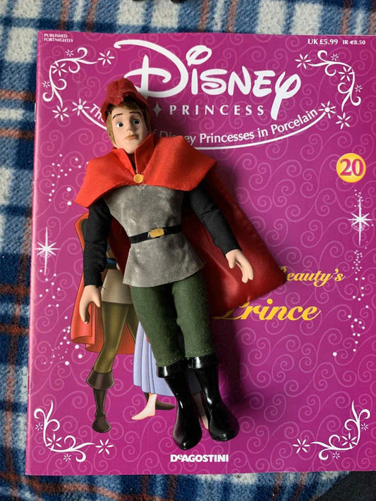Disney Princess Sleeping Beauty’s Prince Doll with Magazine – DeAgostini Collection