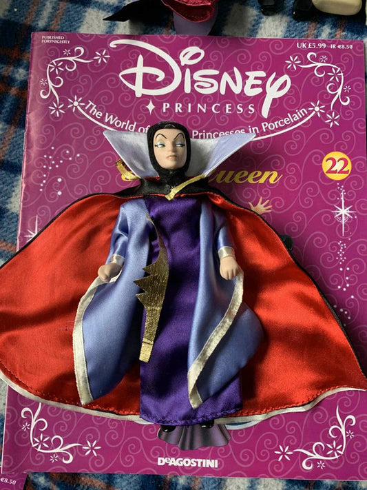 Disney Princess Evil Queen Doll with Magazine – DeAgostini Collection (Snow White)