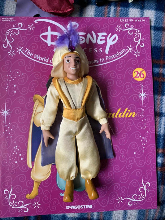 Disney Princess Aladdin Doll with Magazine – DeAgostini Collection