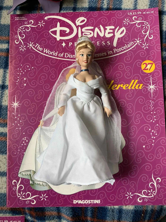 Disney Princess Cinderella Wedding Doll with Magazine – DeAgostini Collection