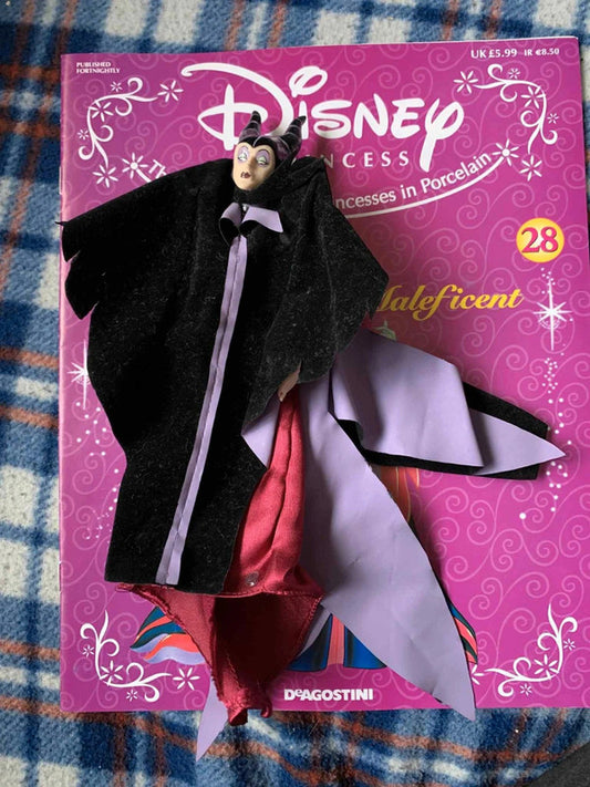 Disney Princess Maleficent Doll with Magazine – DeAgostini Collection (Sleeping Beauty Villain)