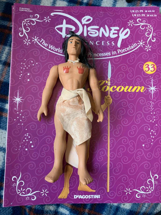 Disney Princess Kocoum Doll with Magazine – DeAgostini Collection (Pocahontas)