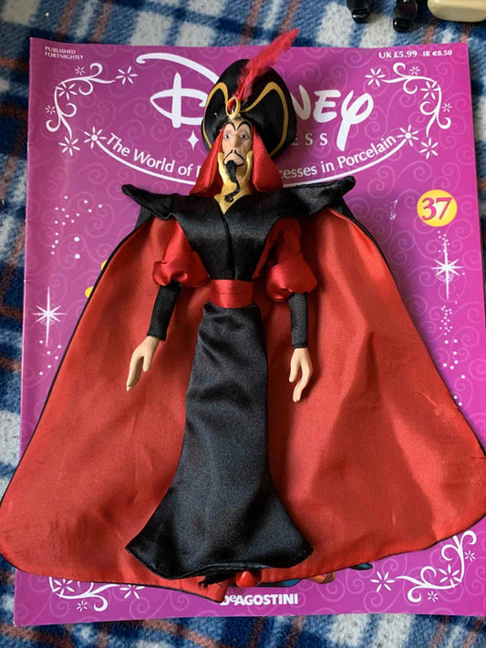 Disney Princess Jafar Doll with Magazine – DeAgostini Collection (Aladdin Villain)