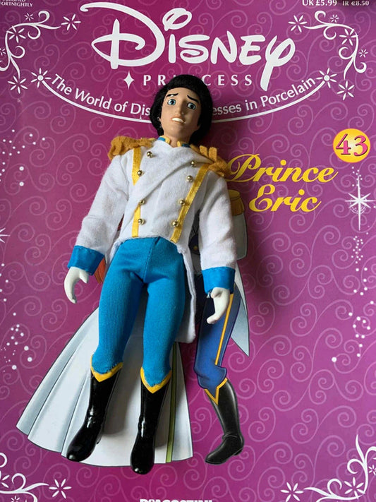 Disney Princess Prince Eric Doll with Magazine – DeAgostini Collection (The Little Mermaid)