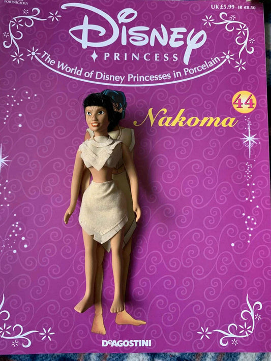 Disney Princess Nakoma Doll with Magazine – DeAgostini Collection (Pocahontas)
