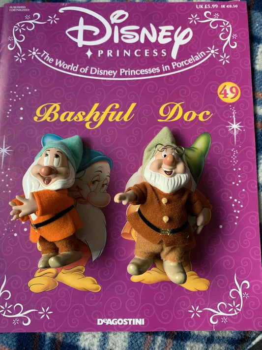 Disney Princess Bashful & Doc Dolls with Magazine – DeAgostini Collection