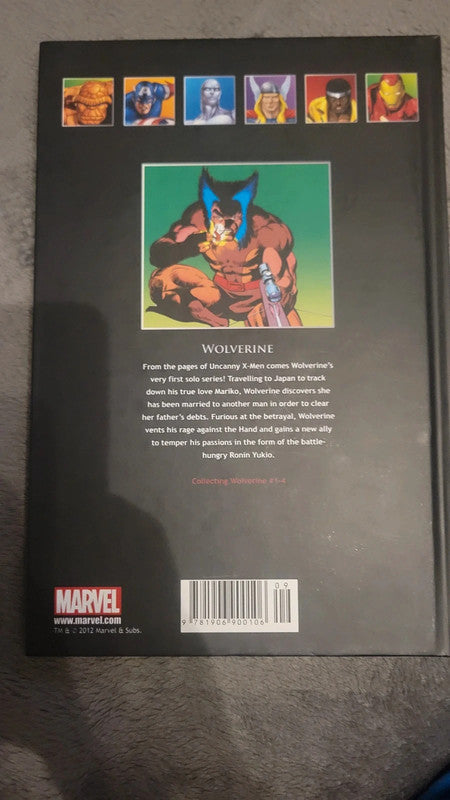 The Ultimate Graphic Novels Collection: Wolverine Marvel Comic Book