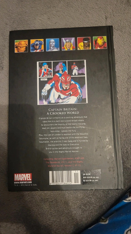 Marvel The Ultimate Graphic Novels Collection Captain Britain: A Crooked World