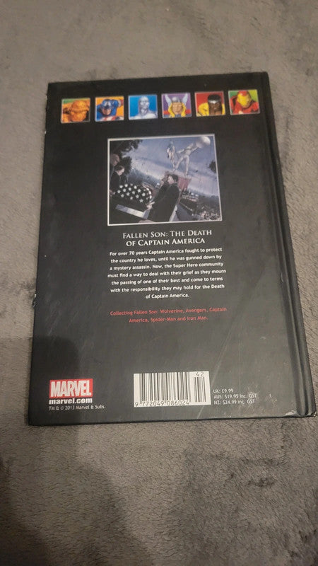 Marvel "Fallen Son: The Death of Captain America" Graphic Novel