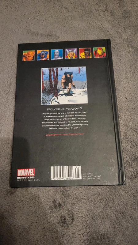 The Ultimate Graphic Novels Collection Wolverine Weapon X