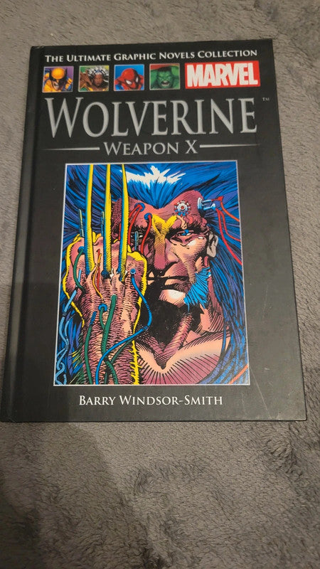 The Ultimate Graphic Novels Collection Wolverine Weapon X