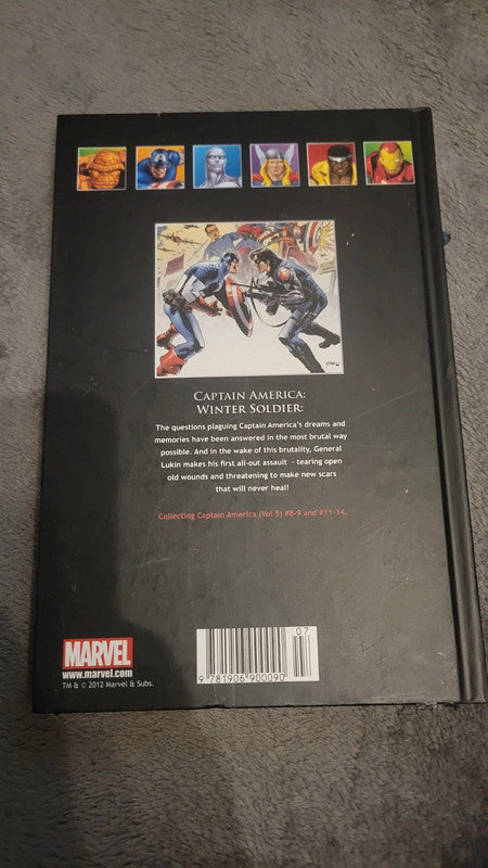 Marvel The Ultimate Graphic Novels Collection Captain America Winter Soldier