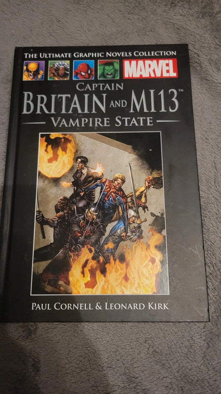 Marvel Ultimate Graphic Novel: Captain Britain and MI13: Vampire State