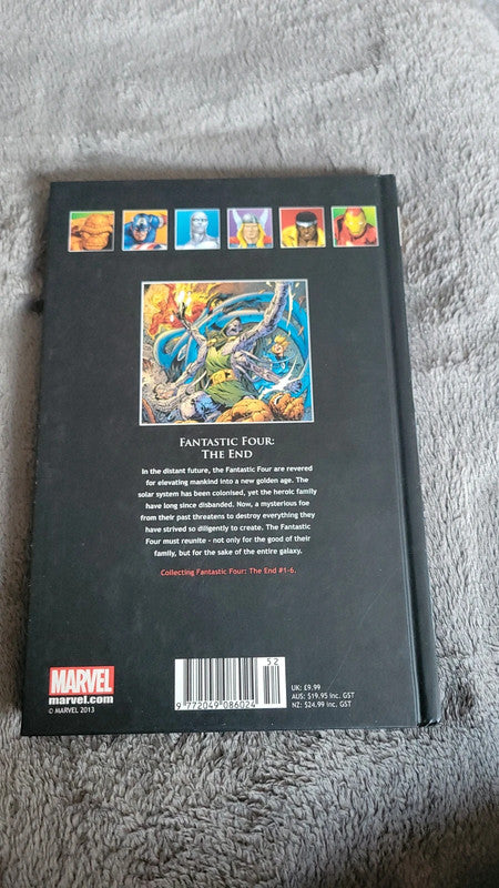 Marvel's Fantastic Four: The End Hardcover Graphic Novel