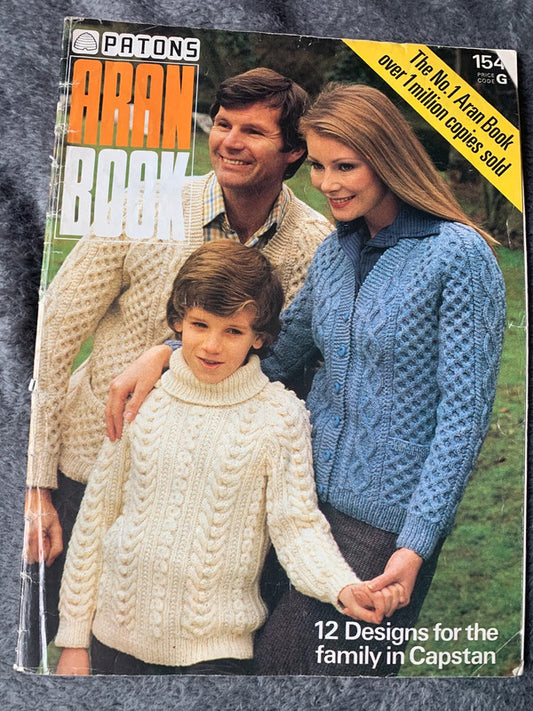 Patons Aran Book No. 154