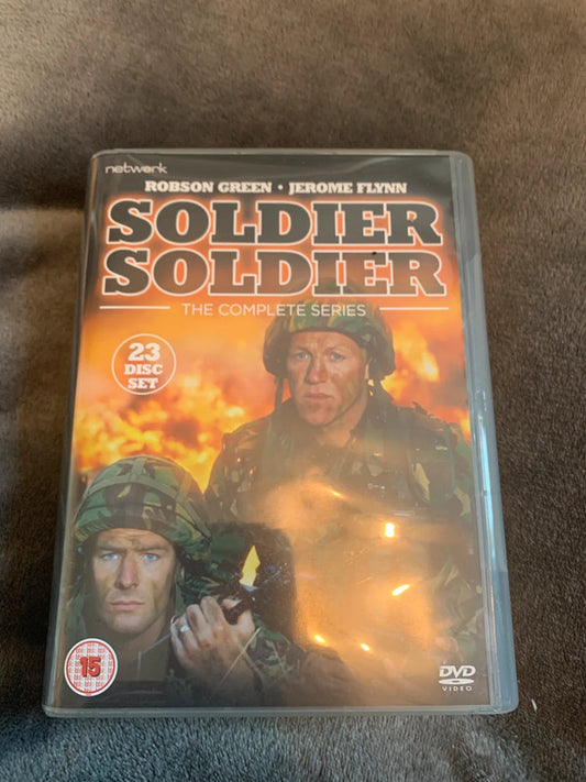 Soldier Soldier: The Complete Series DVD set, a 23-disc box set released by Network