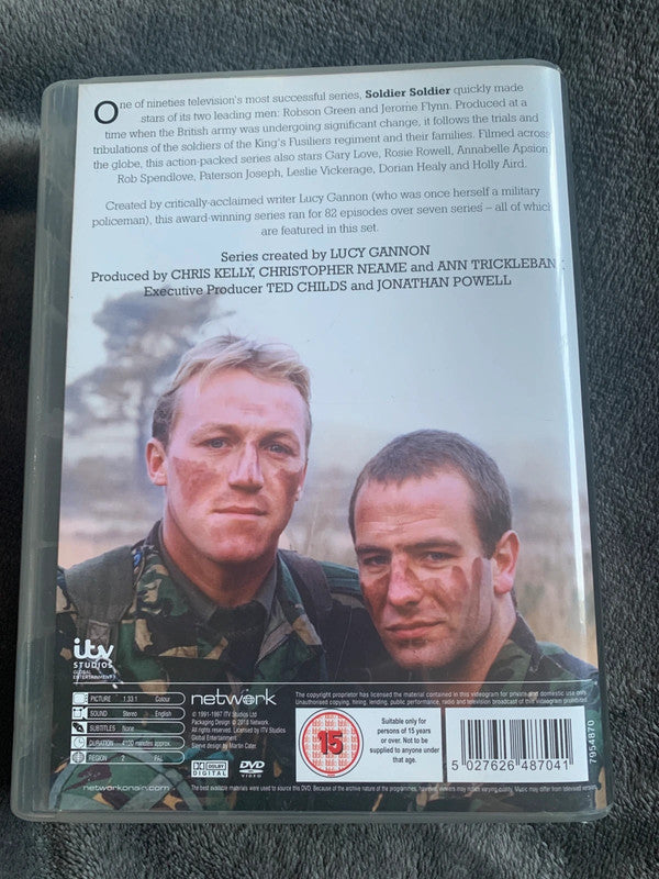 Soldier Soldier: The Complete Series DVD set, a 23-disc box set released by Network