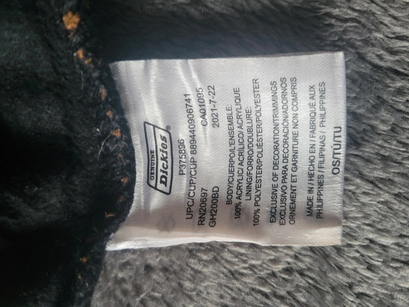 Classic Genuine Dickies Camel Beanie with Lining
