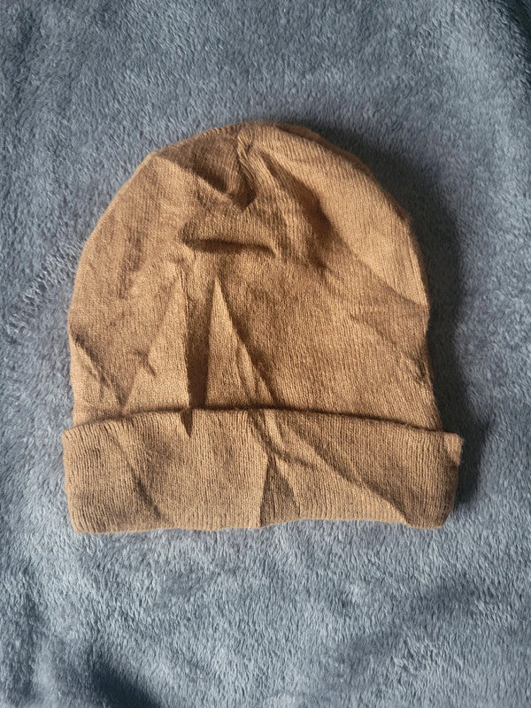 Classic Genuine Dickies Camel Beanie with Lining