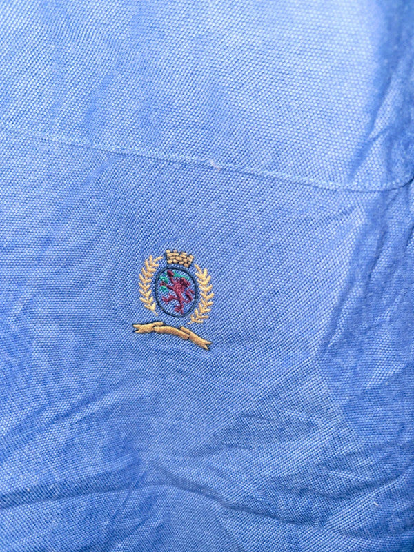 Vintage Tommy Hilfiger Blue Button Down Shirt