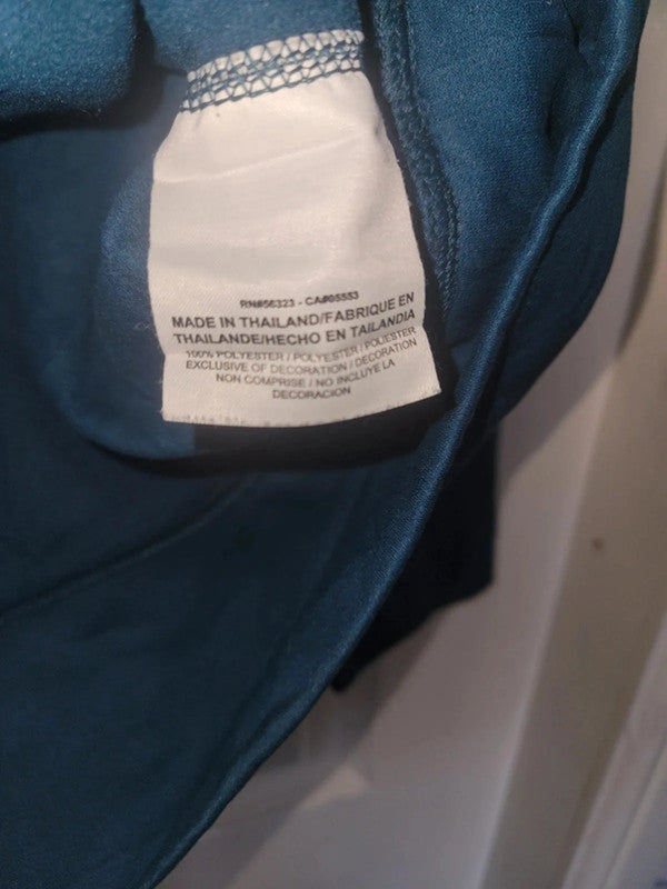 Nike Therma-FIT Hoodie (XL) - Teal Blue Pullover with Pouch Pocket