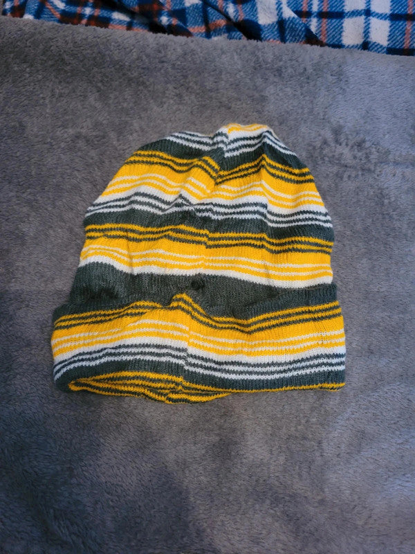 Green Bay Packers Striped Beanie Hat - '47 Brand