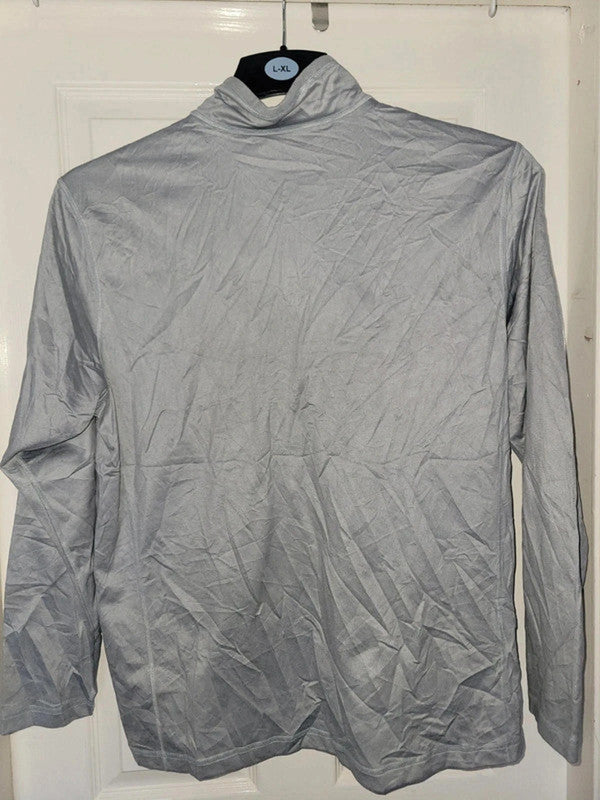 The North Face Grey Quarter Zip Jumper with Workday SKO Logo
