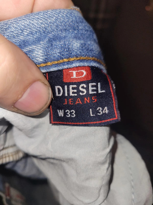Diesel Industry Division Straight Leg Jeans W33 L34
